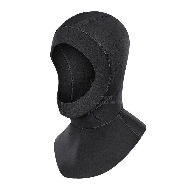 5mm/3mm Neoprene Swim Cap Diving Hood Snorkel Scuba Hat Kitesurf Windsurf Surf Hat Underwater Spearfish Fishing Diving Equipment