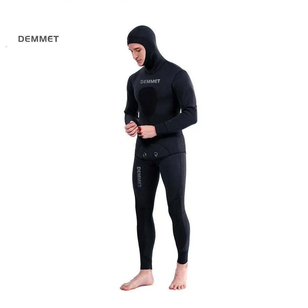 Camouflage SCR Neoprene 3mm Swim Wetsuits Men's Diving Suit Split Scuba Snorkel Swimsuit Spearfishing Surfing Jumpsuit Equipment