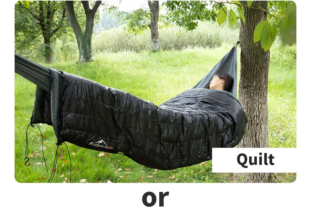 Kamperbox Down Quilt Underquilt Sleeping Bag Down Hammock Underquilt Down Camping Quilt Sleeping Bag Tourism