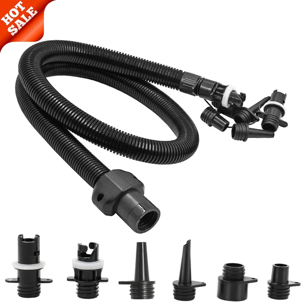 Inflatable Air Pumps Hose Nozzle Kit For 20PSI Kayak Air Pump Tube Adaptor High Pressure Paddle SUP Board Boat Accessories