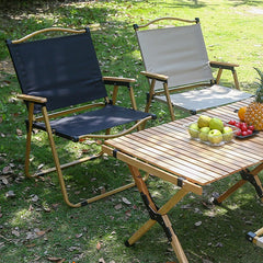 Outdoor folding chairs, portable picnic Kmit chairs, ultra light fishing camping equipment chairs, beach tables and chairs