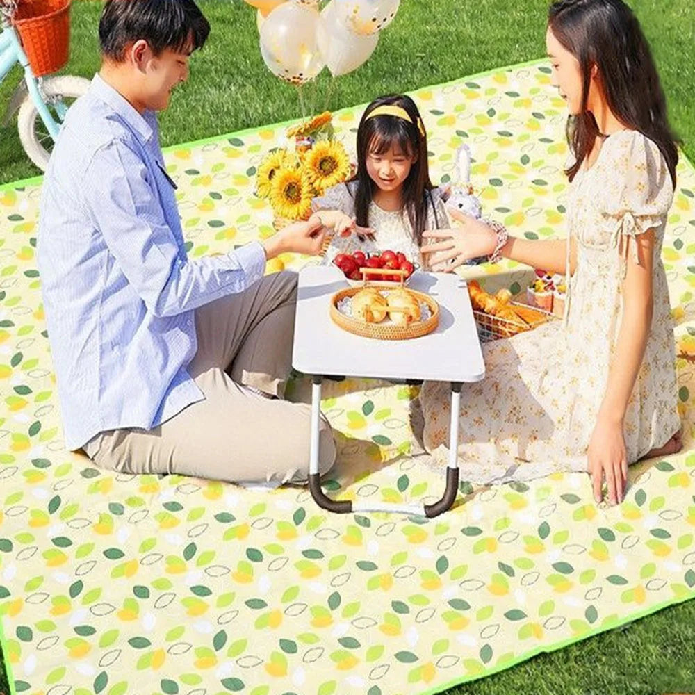 Foldable Picnic Mat Moisture-proof picnic set portable blanket picnic Sleep Pad Waterproof Oxford Cloth Picnic camping blanket