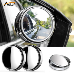 Car Rearview HD Adjustable Round Convex Mirror Blind Spot Auto Rearview 360 Degree Wide Angle Vehicle Parking Mirrors