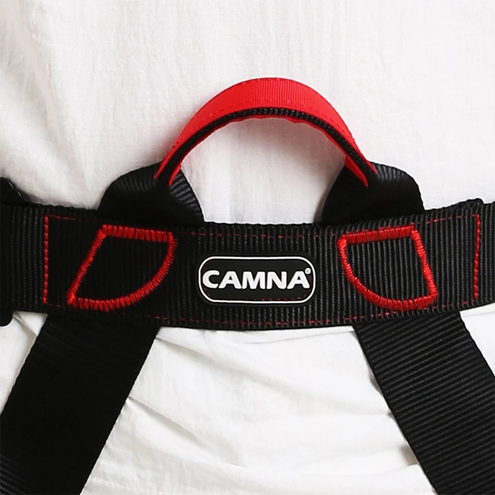 Climbing Harness Equipment Professional Protective Accessory Red, Grey