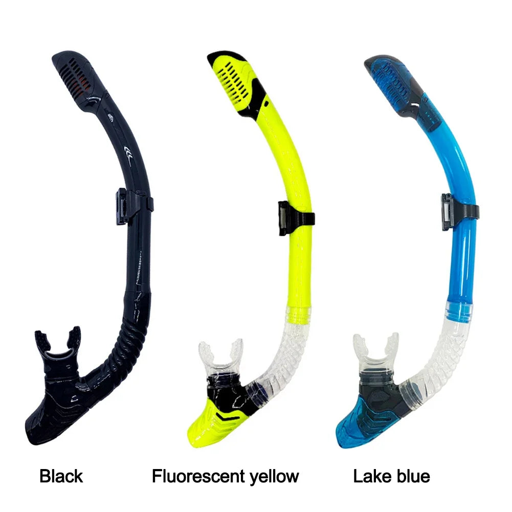 Diving Snorkel Silicone Full Dry Underwater Diving Air Breathing Tube Hose Gear Underwater Snorkeling Diving Equipment