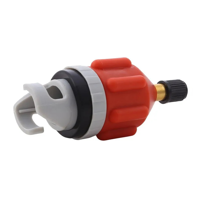 Air Valve Adapter Inflatable Rowing Rubber Boat Paddle Canoe Kayak Air Valve Pump Compressor Converter For SUP Board