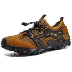 Summer Men's Hiking Shoes Mesh Outdoor Breathable Men's Sports Shoes Climbing Shoes Men's Sports Shoes Quick Dry Water Shoes