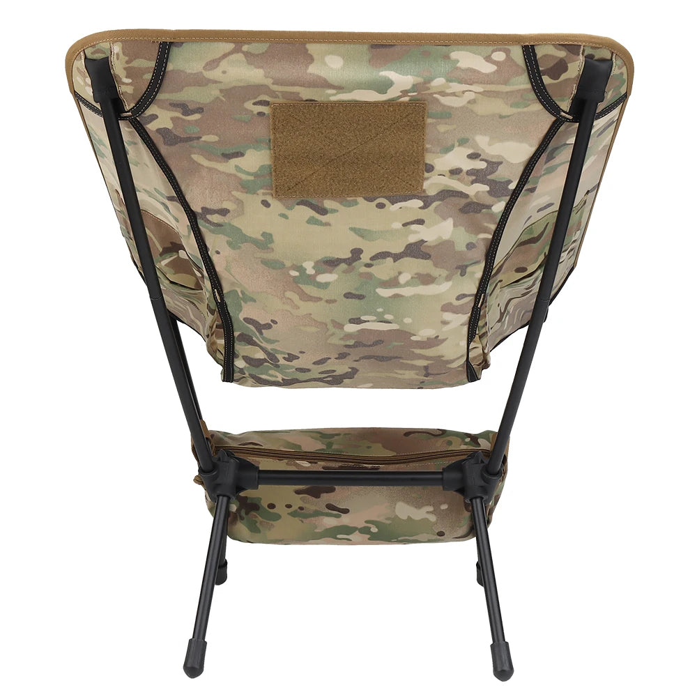 Tactical Outdoor Camping Fishing Folding Moon Chair Travel Hiking Picnic Barbecue Folding Table Military Hunting Portable Stool