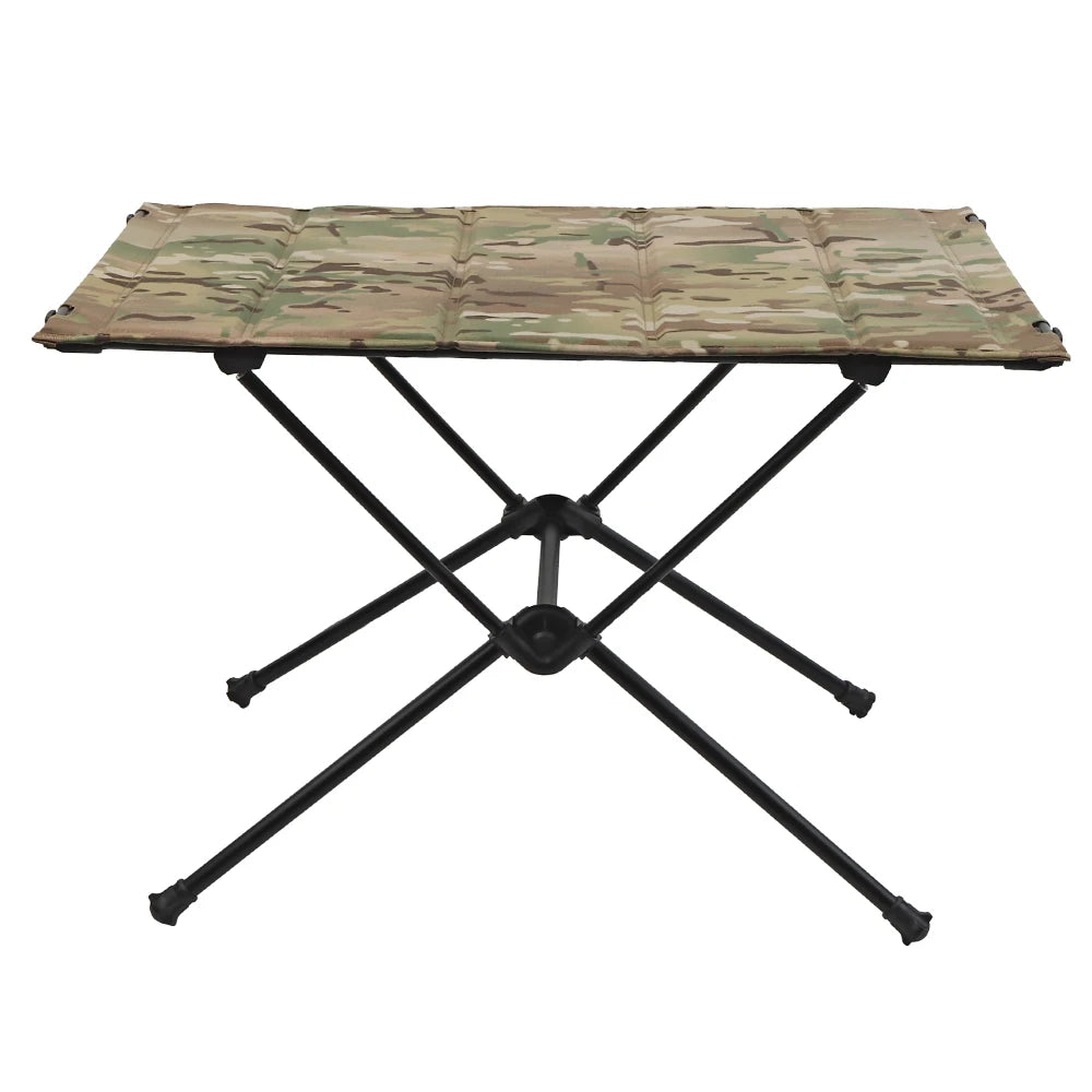 Tactical Outdoor Camping Fishing Folding Moon Chair Travel Hiking Picnic Barbecue Folding Table Military Hunting Portable Stool