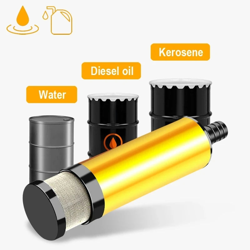 Transfer Pump 12V 24V Diesel Fuel Water Oil Car Camping Fishing Submersible Pump Car Pumping Diesel Oil Pump Cigarette Lighter