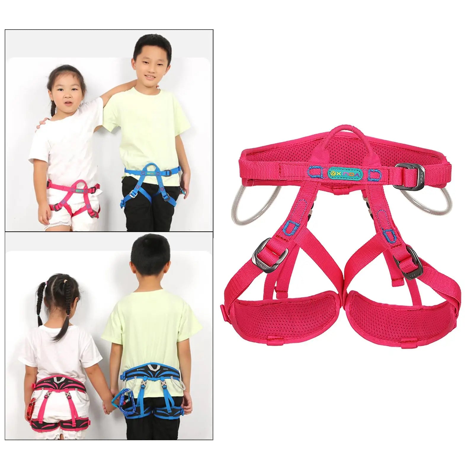 Outdoor Safety Climbing Harness Body Fall Protection Belt for Kids Safety Rope For Kids Protection Device Accessories