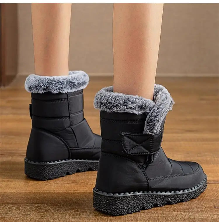 Snow Boots Women New Shoes Woman Waterproof Women Shoes Keep Warm Boots For Women Plush Fashion Botas Mujer Winter Boots