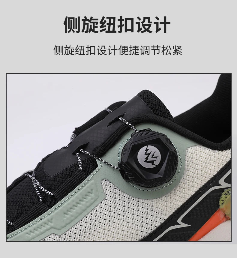 CAMSSOO HIKING Shoes men Breathable Outdoor Sports Shoes Lightweight trekking ankle shoes mesh Casual walking Running Sneakers