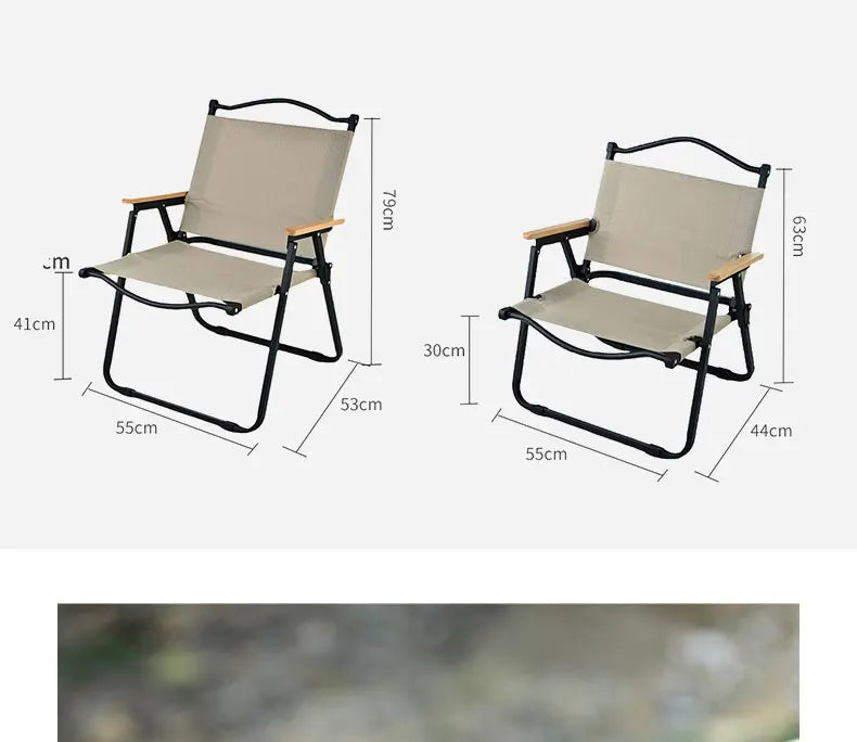 Outdoor folding chairs, portable picnic Kmit chairs, ultra light fishing camping equipment chairs, beach tables and chairs