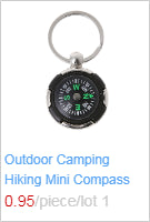 Outdoor Camping Hiking Mini Compass Navigator Portable Keychain Survival Tool