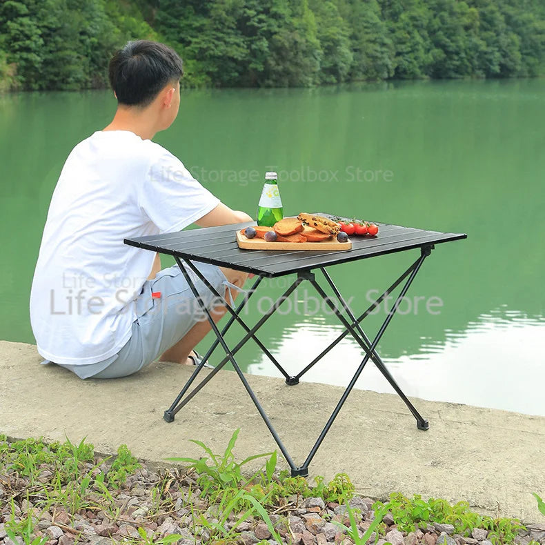 Outdoor Folding Chair, Simple and Portable, Chicken Roll Table Folding table Picnic table Coffice Table Camping table BBQ Table