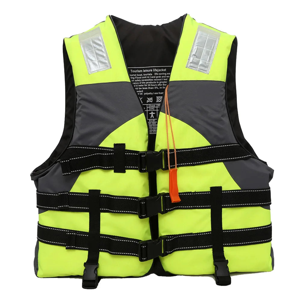 Kayak Life Vest Adults Surf Vest Motorboats Wakeboard Raft Rescue Boat Ski Water Sports Swimming Drifting Rescue Life Jacket