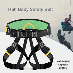 Half Body High-altitude Work Safety Harness Outdoor Climbing Rescue Safety Belt Electrician Construction Protective Equipment