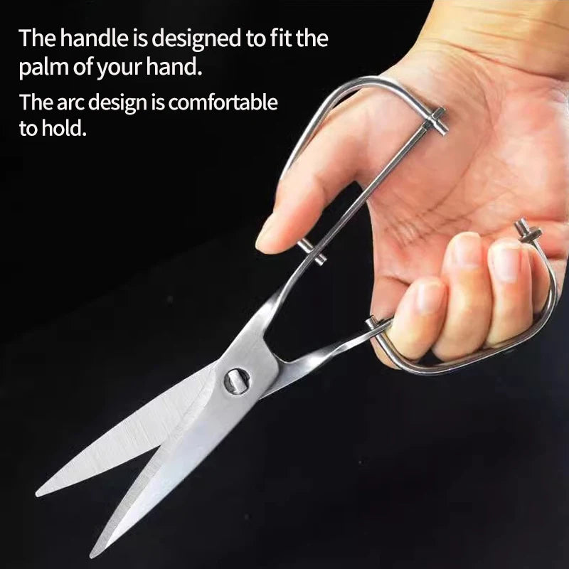 BBQ Picnic Stainless Steel Scissors Camping Supplies Multi-function Nature Hike Kitchen Tool Camping Equipment Cookware Supplies