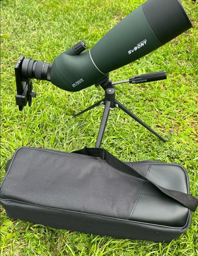 SVBONY SV28 PLUS Telescope 50/60/70 Spotting Scope Monoculars Bak4 FMC Waterproof With Tripod for Shooting camping equipment