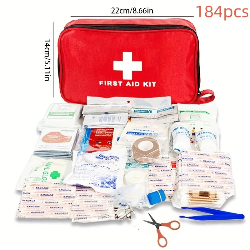 First Aid Kit, Multi-purpose Emergency Medical Portable Medical Bag, Outdoor Multi-functional First Aid Bag Home Emergency Bag