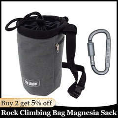 Magnesia Sack Rock Climbing Chalk Bag Outdoor Waterproof Pocket For Weight Lifting Bouldering Magnesia Pouch Climbing Equipment