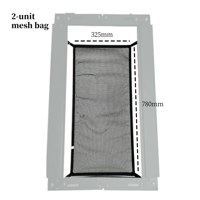 IGT Table 2/3/4 Unit Lower Mesh Pocket Lightweight Storage Rack Expands IGT Table Storage Space Cool Camping Equipment