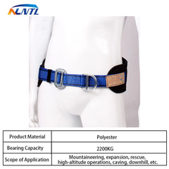 Single Waist Safety Belt Outdoor Rock Climbing Downhill Single Hanging Point Harness Electrician High Altitude Protect Work Belt