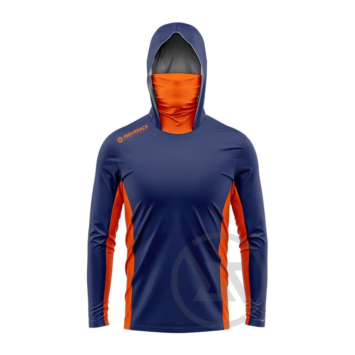 HotSale RIGHTTRACK Mask Hoodies Fishing Clothing UPF50+ UV Colorful Hunting Climbing Camping Hiking Breathable Outdoor Apparel