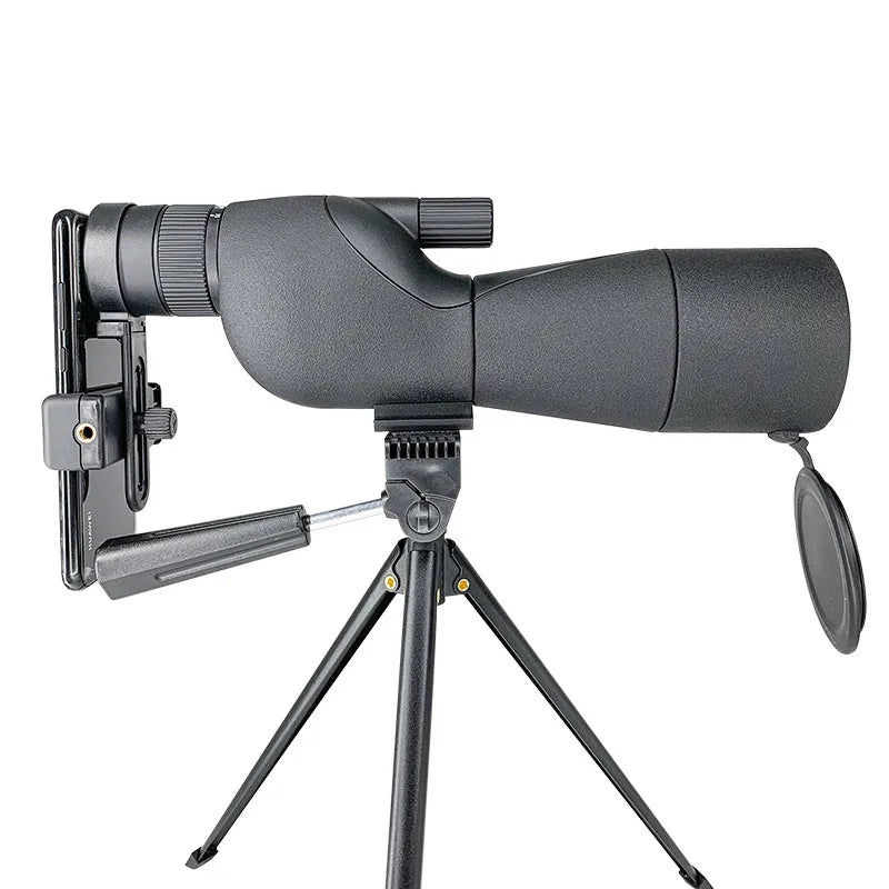 25-75x60 Telescope Spotting Scope With Tripod Phone Clip HD Zoom Long Rang FMC BAK4 Waterproof For Bird Watching Target Shotting