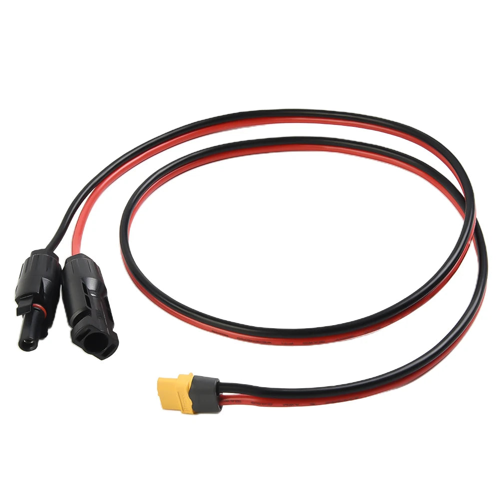 XT60 Series 12AWG Female Solar Panel Connection Cable Charging Cable Solar Generator Portable Power Station Parts