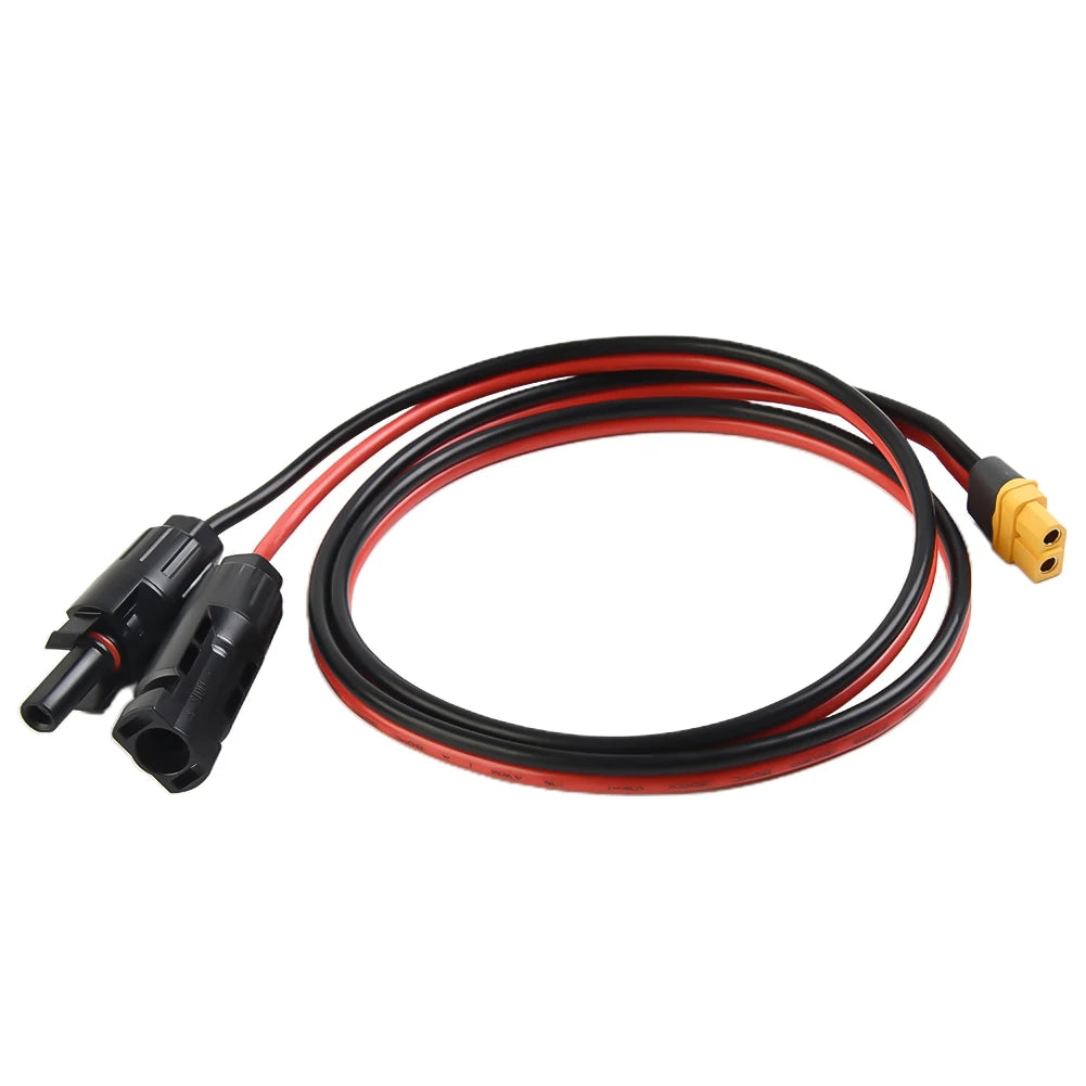 XT60 Series 12AWG Female Solar Panel Connection Cable Charging Cable Solar Generator Portable Power Station Parts