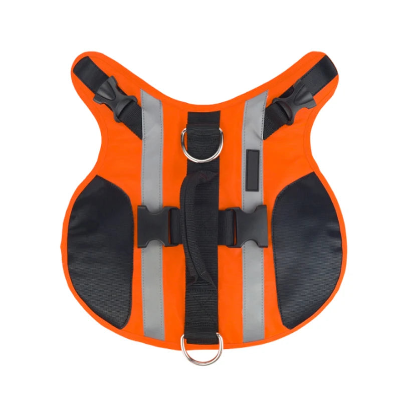 Dogs Life Jacket Ripstop Safety Dog Swimming Vest Superior Buoyancy Dogs Jacket With Rescue Handle Pet Dog Life-Saving Clothes