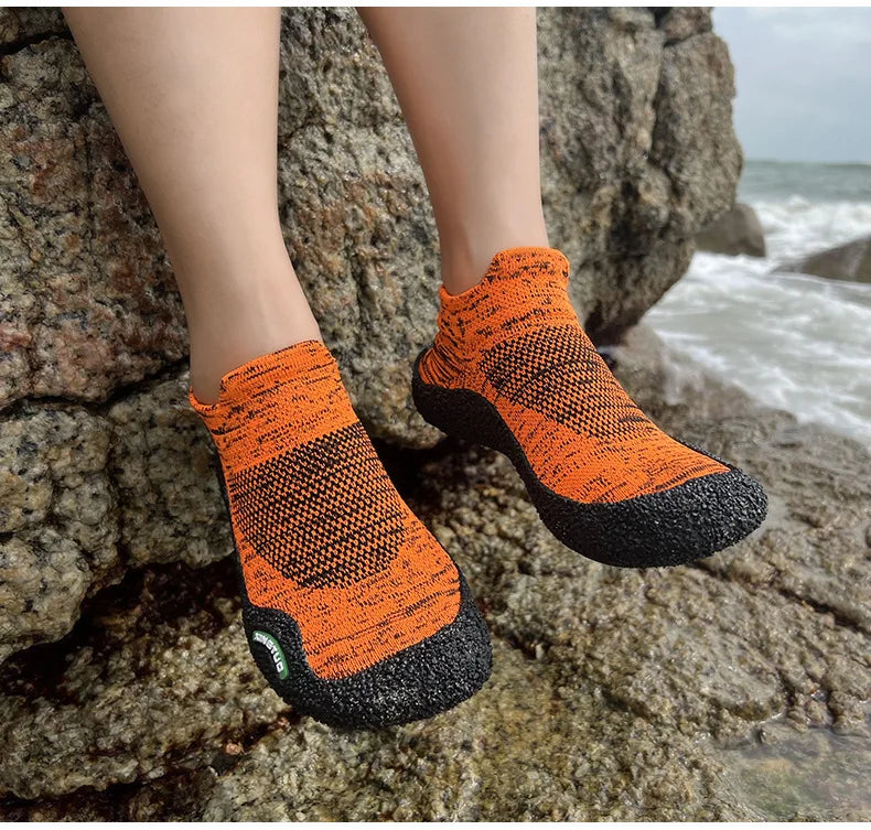 Men's Women's Beach Shoes Creek Tracing Anti Slip Breathable Multifunctional Water Wading Sneakers Outdoor Climbing Sports Socks