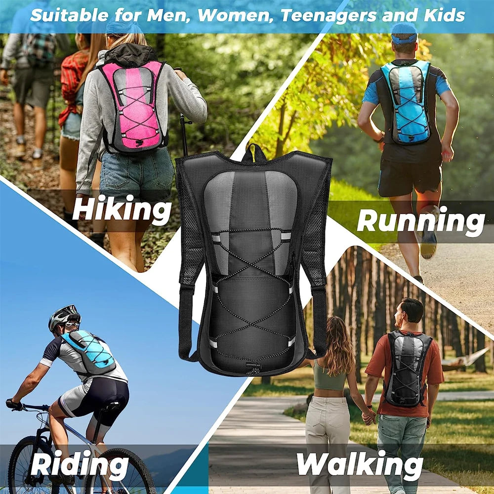 1Pcs Hiking Backpack 5L Waterproof Camping Backpack Lightweight Packable Backpack for Women Men Outdoor Travel Daypack