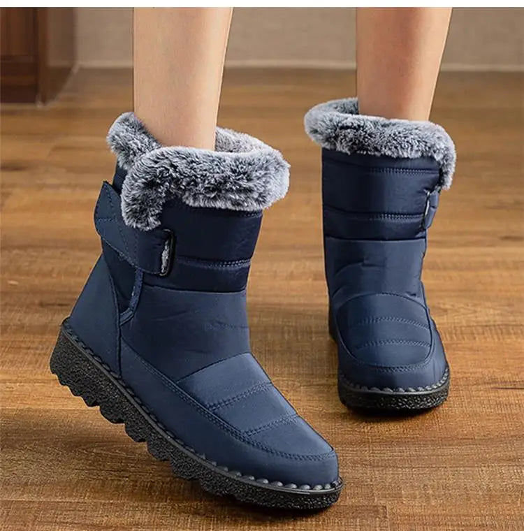 Snow Boots Women New Shoes Woman Waterproof Women Shoes Keep Warm Boots For Women Plush Fashion Botas Mujer Winter Boots