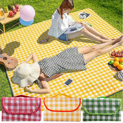 Waterproof Cloth Sand Beach MatsFoldable Camping Mat Thicken Tent Picnic Blanket Pad Moisture-proof Picnic Mat  Picnic Blanket