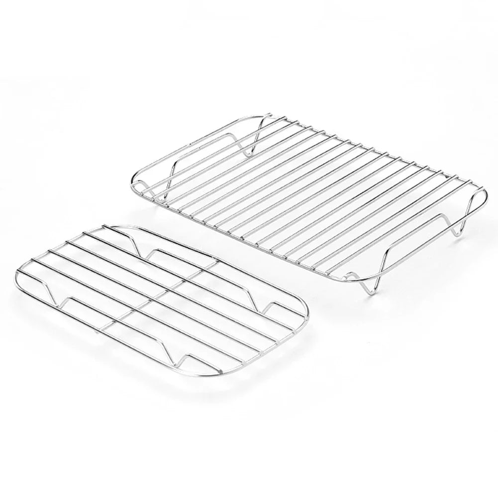 1pc Stainless Steel Lunch Box Steaming Rack Outdoor Picnic Cookware Cooking Supplies Camping Accessories Silver Durable