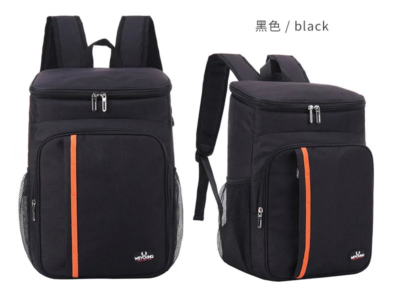 20L Outdoor Thermal Backpack Cooler Bags Insulated Lunch Bag Leakproof Camping Beer Drink Picnic Backpack Food Fresh Keeping Bag