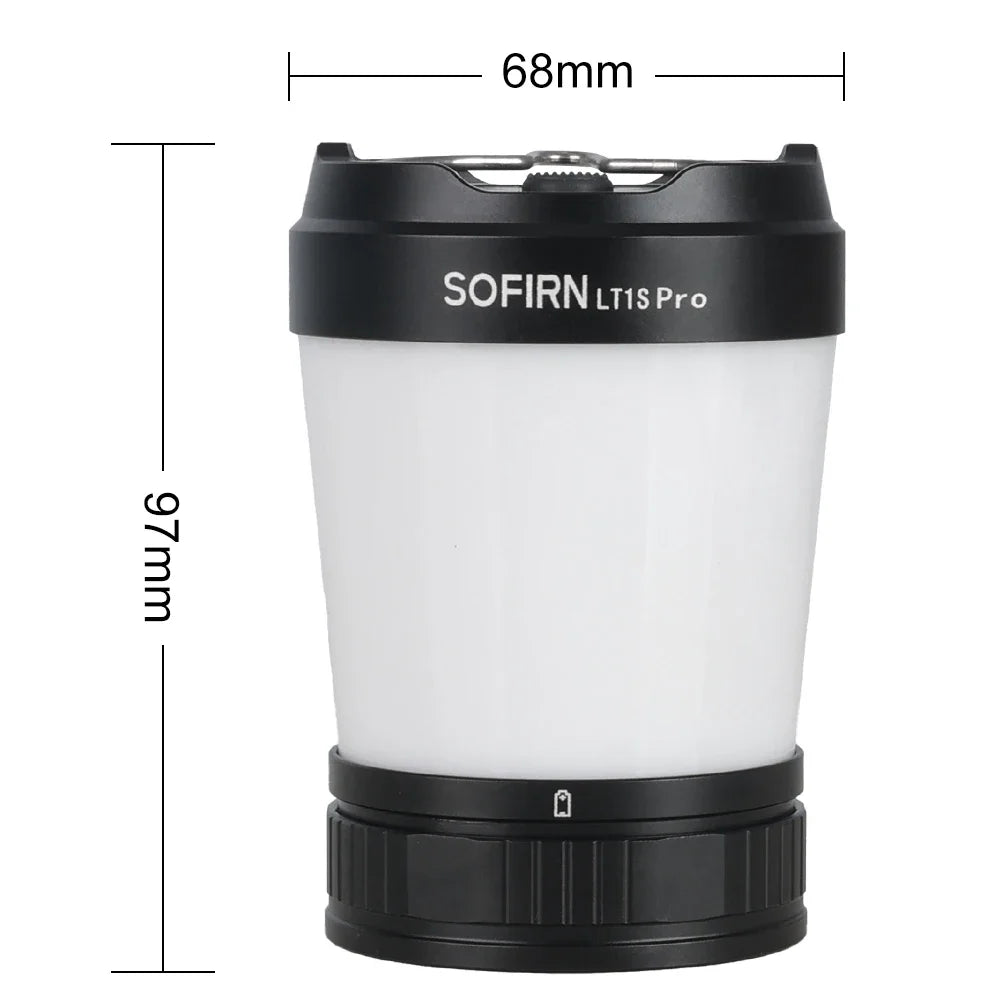 Sofirn LT1S Pro 2700-5000K Powerful Torch  21700 Rechargeable USB C Camping Light Protable Outdoor Lantern Powerbank Output