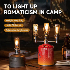 BRS-55 Burner Gas Lantern Camping Supplies Mini Burner Oil Lamp Cool Camping Gear Gas Lamp Outdoor Camping Lamp