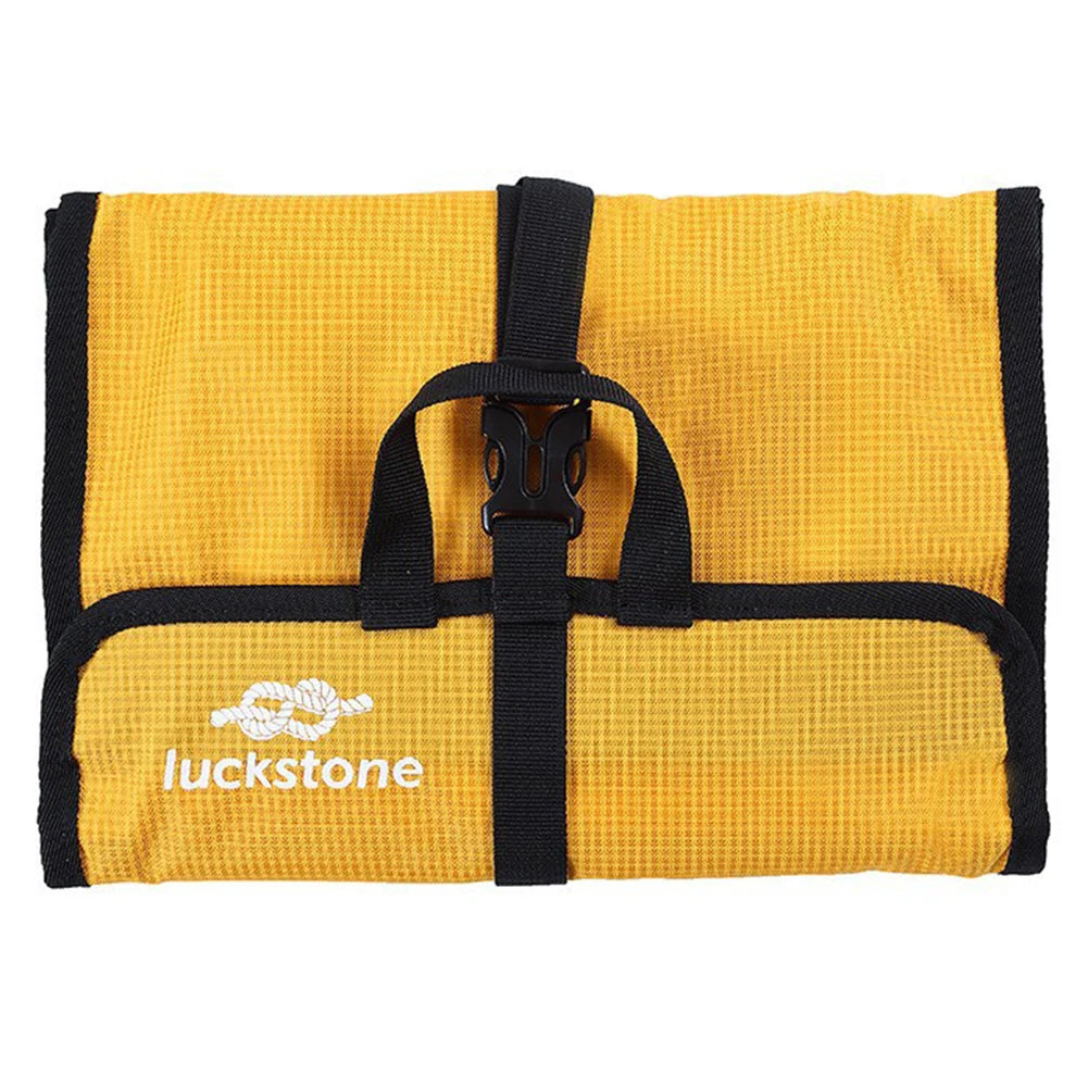 1pc Rock Climbing Storage Bag Gear Equipment Organized Storage Bag Carabiner Pocket For Climbing Caving Rigging Outdoor Tools