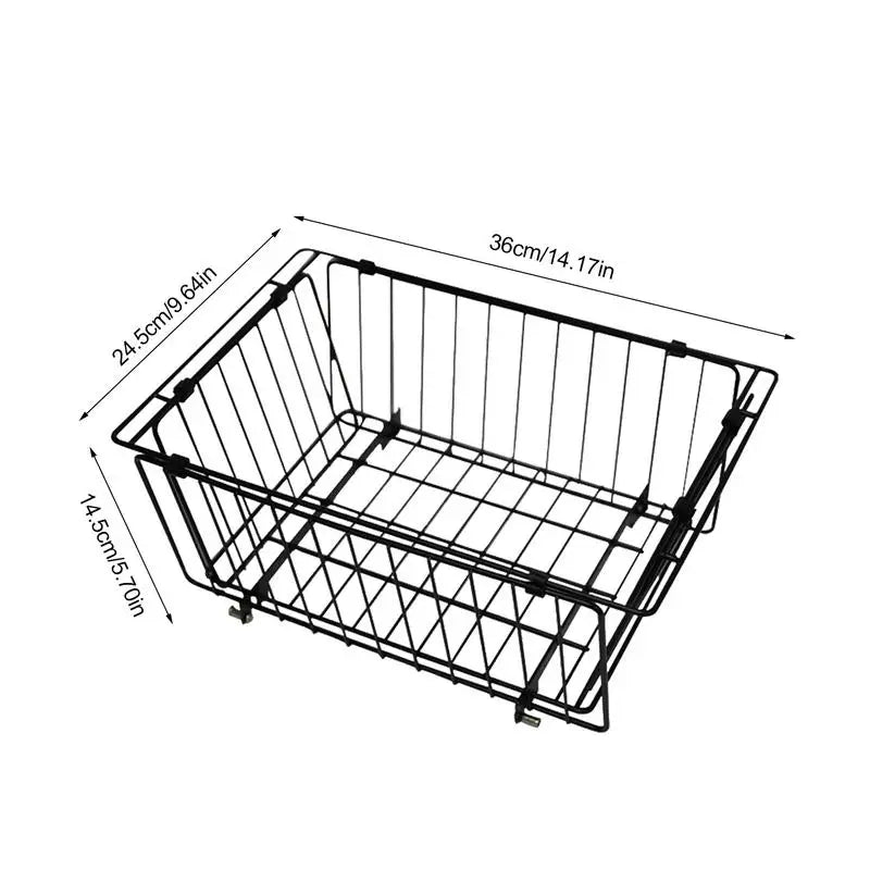 Folding IGT Table Basket IGT Unit Storage Basket Unit Board Table Container Bins Portable Storage Basket IGT Table Accessories