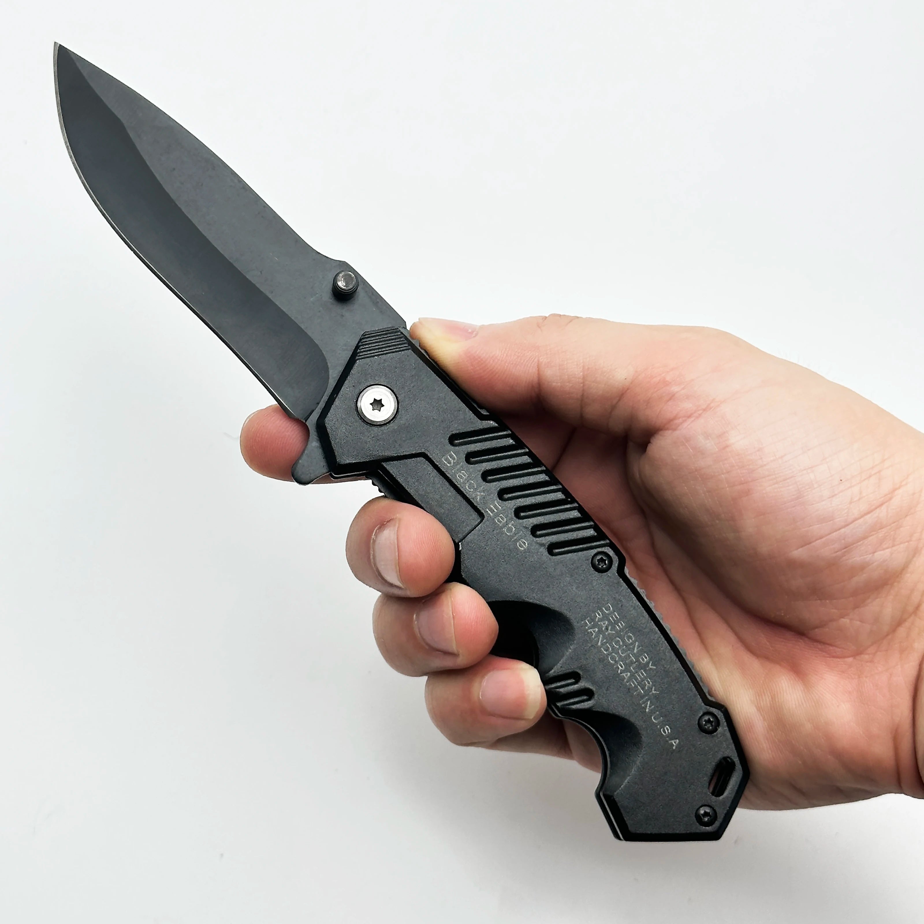 Multi Functional High Hardness Defensive Folding Knife Men's Self-defense Survival Tool Knife Outdoor Camping EDC Survival Knife