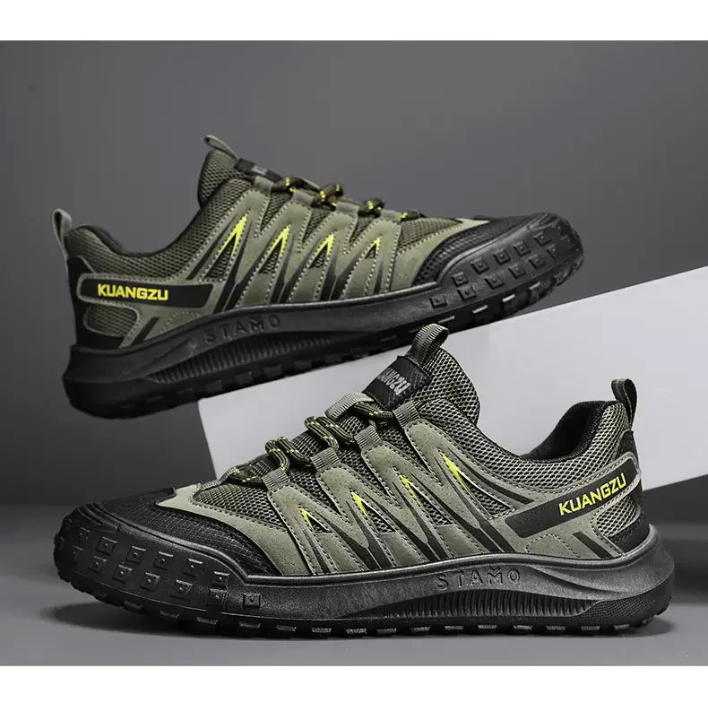 Shoes for Men 2023 New Fashion Casual Shoes Breathable and Comfortable Sports Outdoor Hiking Wearresistant Men's Walking Shoes