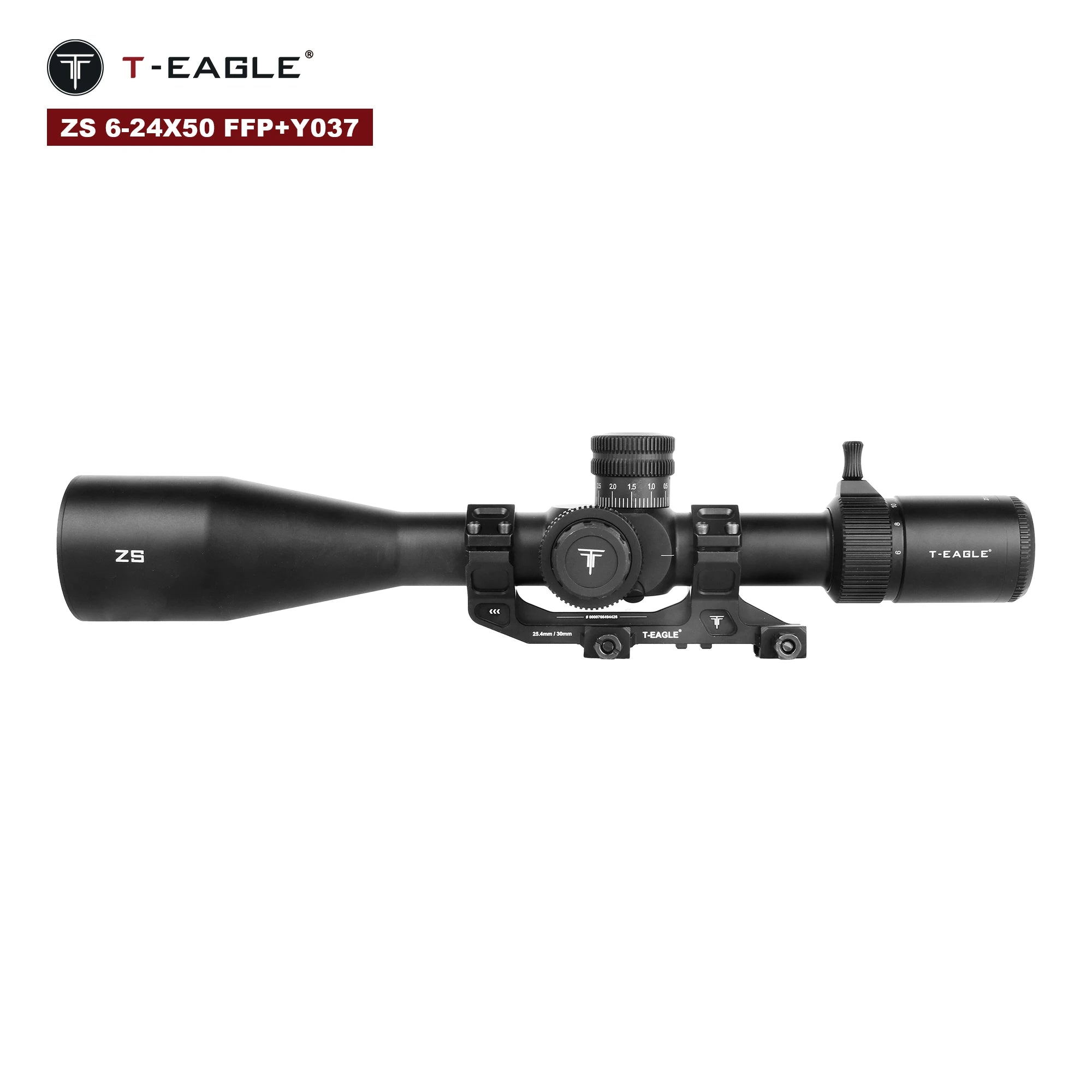 T-EAGLE ZS 6-24x50 FFP Tactical Zero Stop Rifle Sniper Hunting Fits Shooting Spotting Scope Air gun Scope Caza Lunetas Fits .308