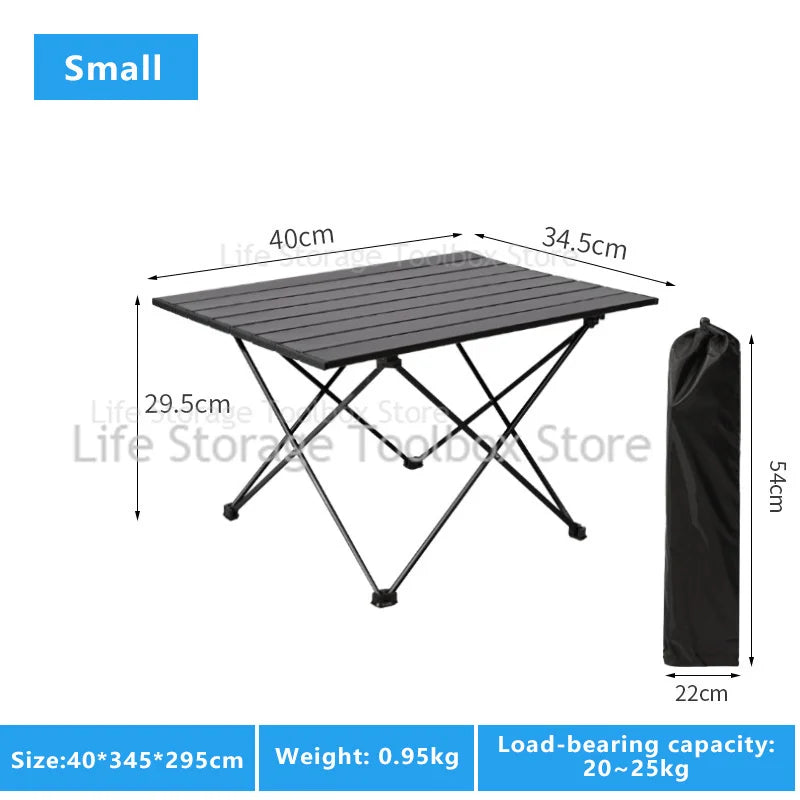 Outdoor Folding Chair, Simple and Portable, Chicken Roll Table Folding table Picnic table Coffice Table Camping table BBQ Table