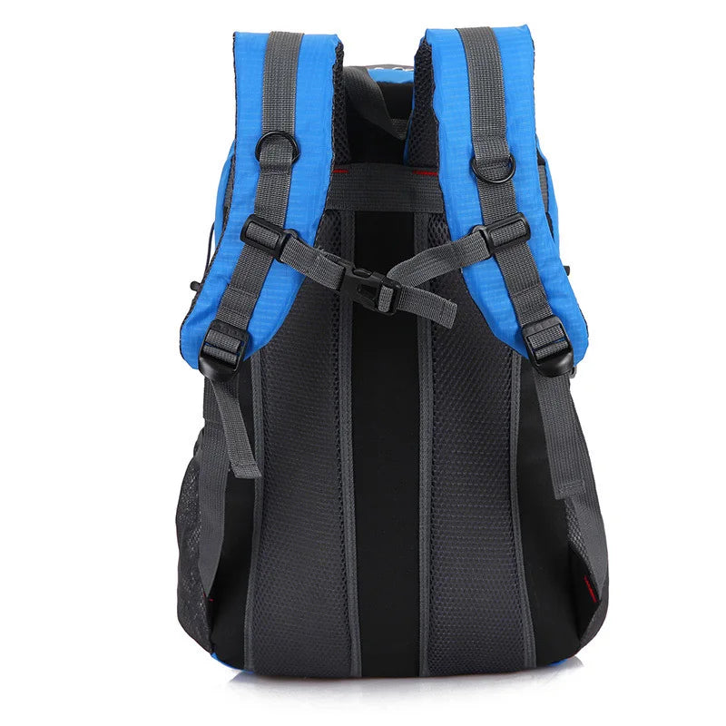 40L Travel Backpack Men and Women Outdoor Mountaineering Hiking Storage Bag Fashion Lightweight Camping Luggage Bags WJT037