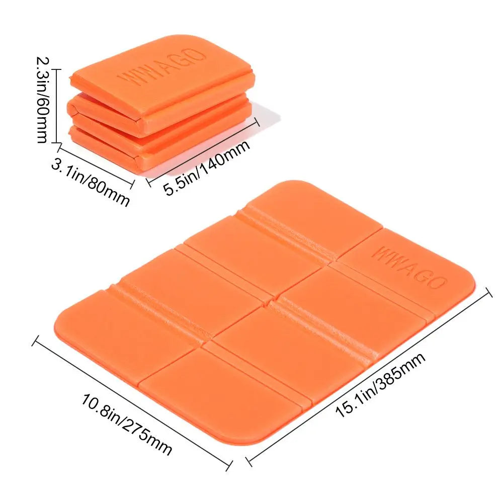 Beach Camping Mat Foldable Portable Small Picnic Mat Waterproof Moisture-proof Camping Pad Outdoor XPE Foam Folding Seat Cushion