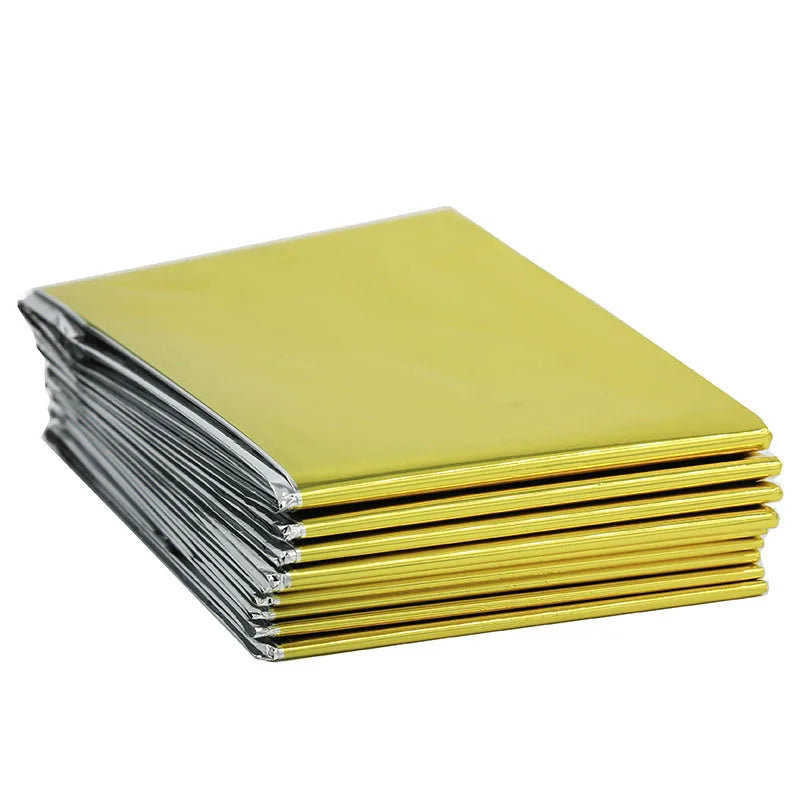 VITCOCO 160*210CM Emergency Blanket Low Temperature Rescue First Aid Kit Insulation Blanket Lifesaving Warm Insulation